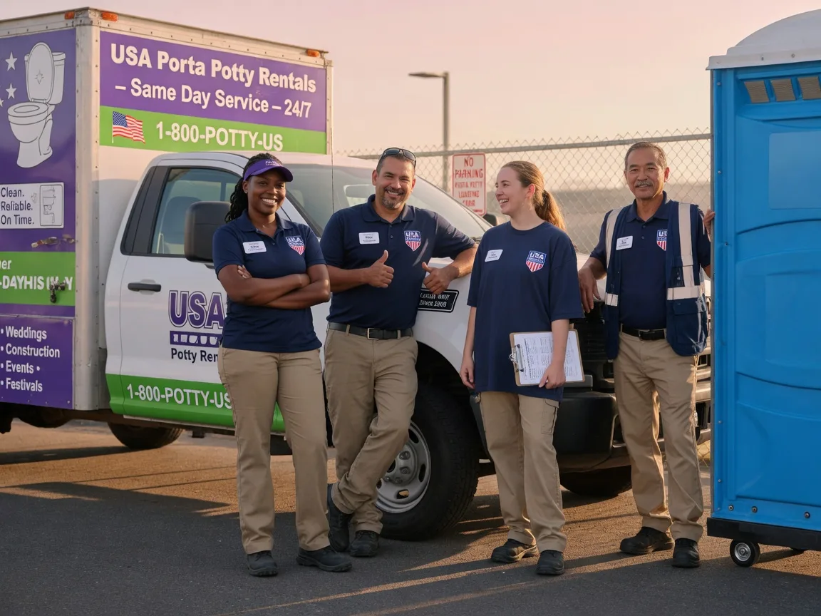 Porta Potty Rental company in Gillett, WI